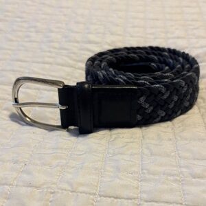 Paolo Vitale Men's woven leather Belt